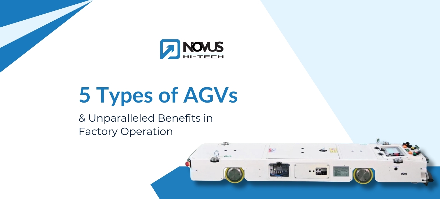 Read more about the article 5 Types of AGVs and Unparalleled Benefits in Factory Operations