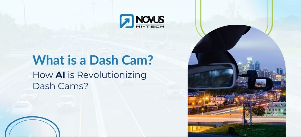 Dash cam system explaining vehicle safety and video telematics