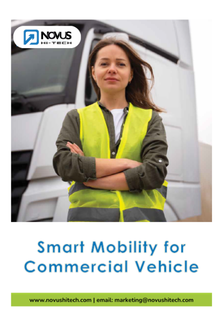 Brochure Banner for Smart Mobility for Commercial Vehicle