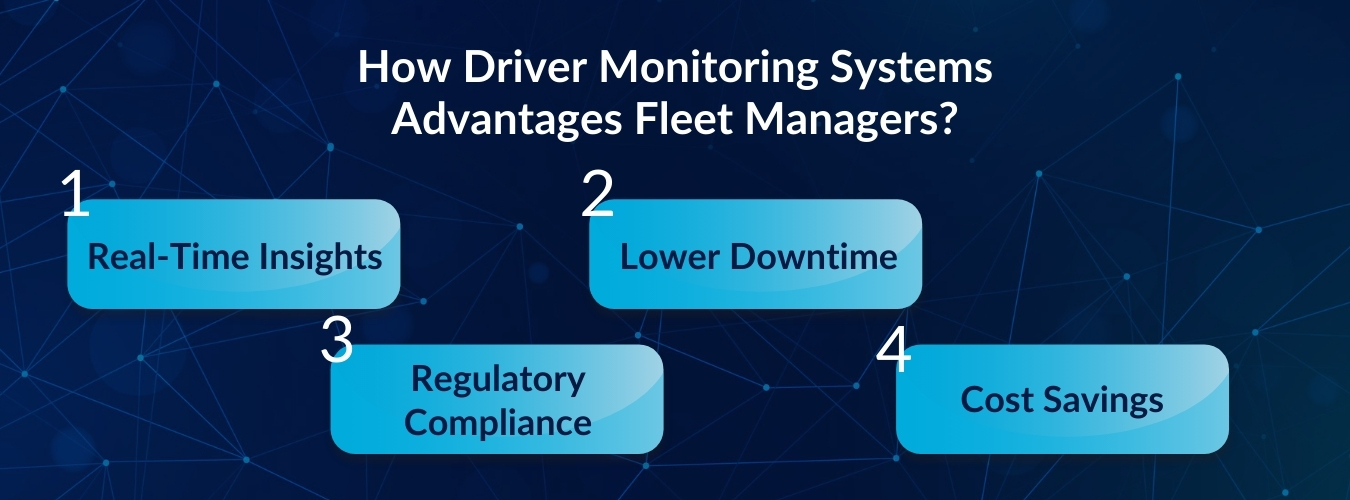 How Driver Monitoring Systems Advantages Fleet Managers?