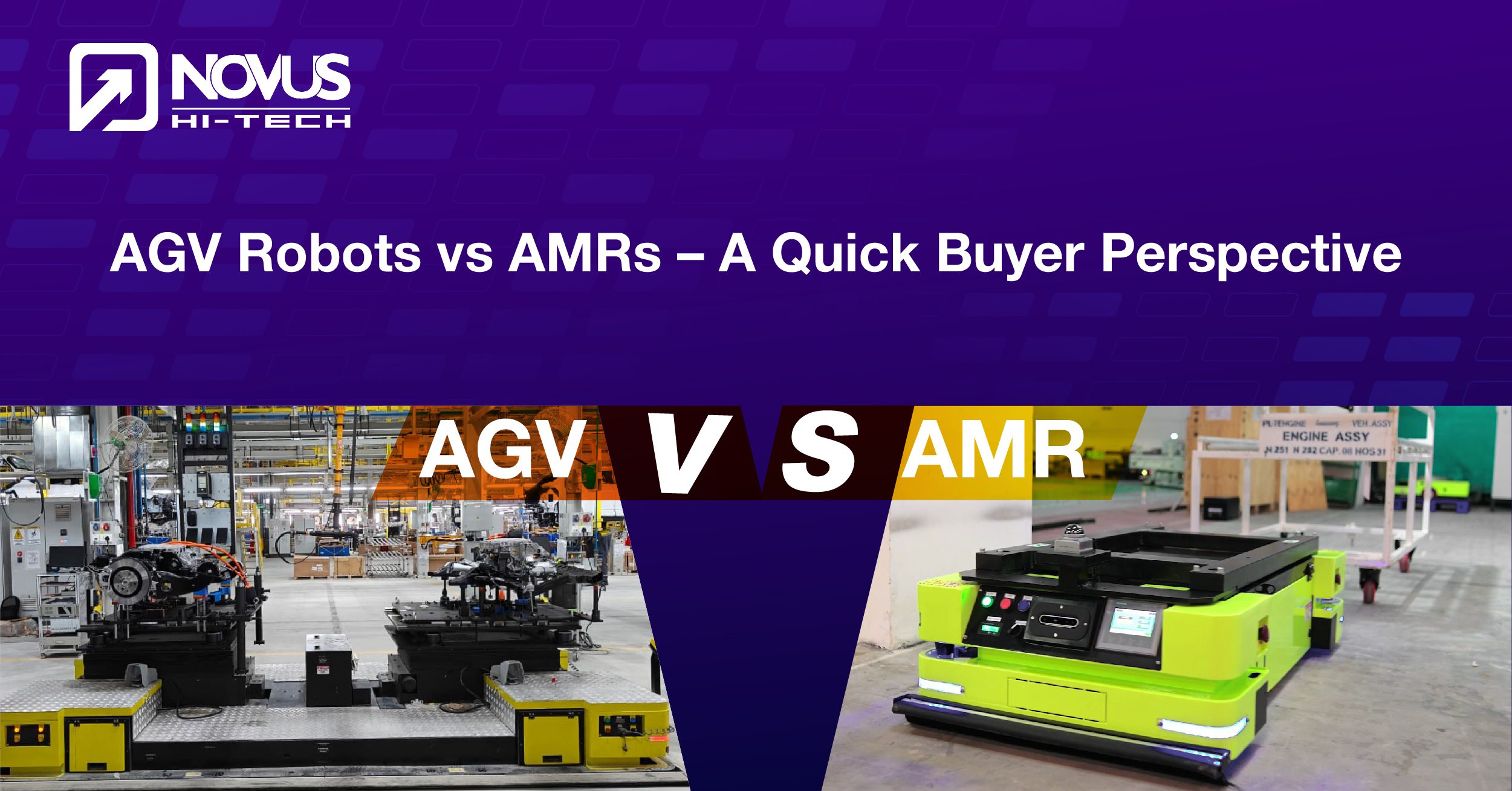 AGV Robots vs AMRs
