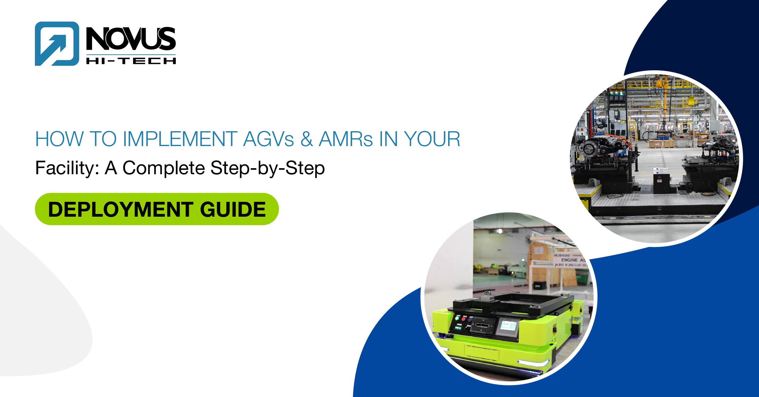 How to Implement AGVs & AMRs
