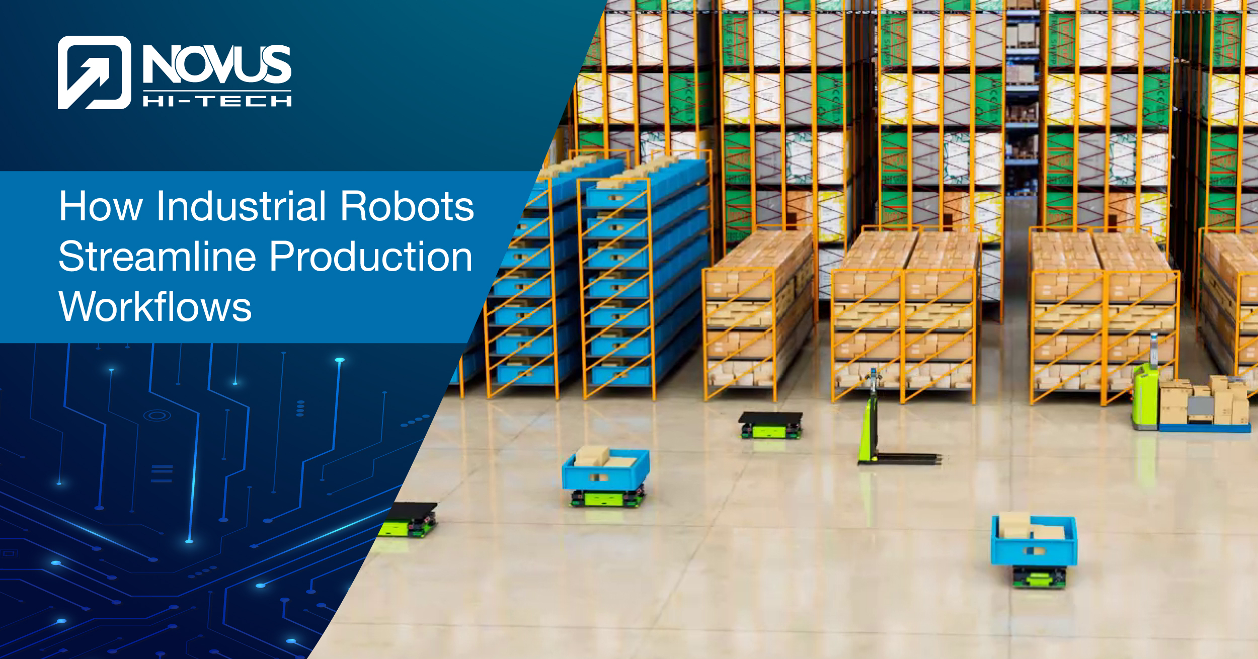 How Industrial Robots Streamline Production Workflows