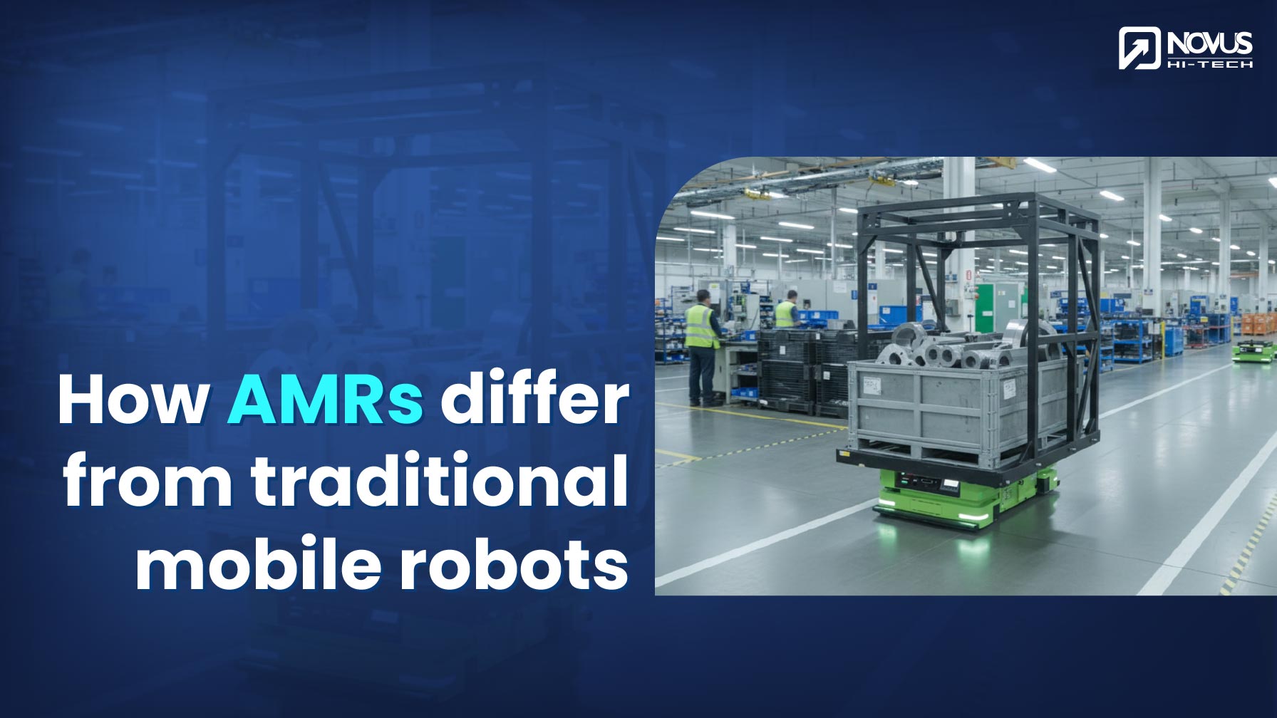 AMRs traditional mobile robots