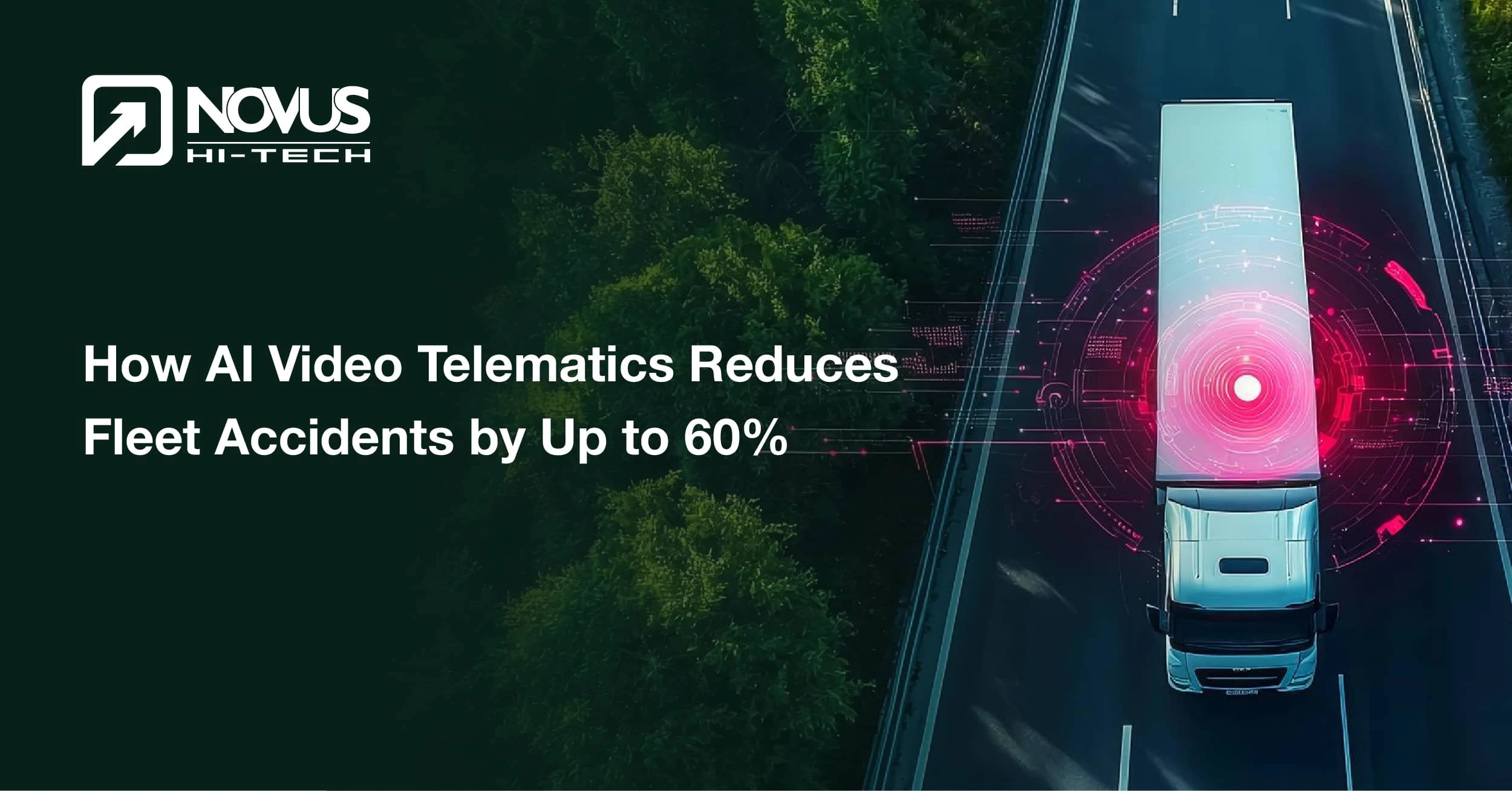 How AI Video Telematics Reduces Fleet Accidents by Up to 60%