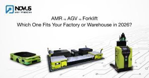 AMR vs AGV vs Forklift