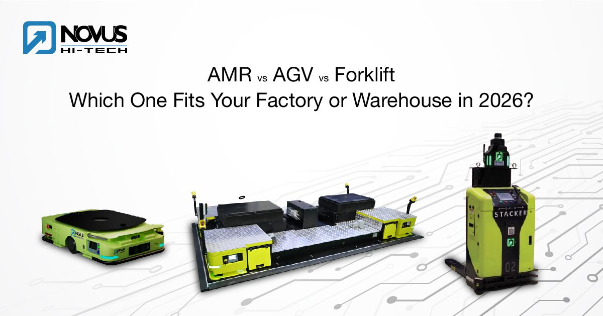 AMR vs AGV vs Forklift
