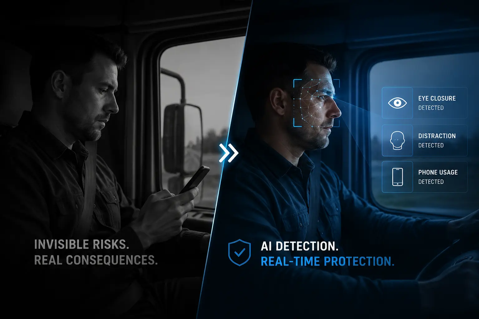 driver behavior monitoring system for trucks 