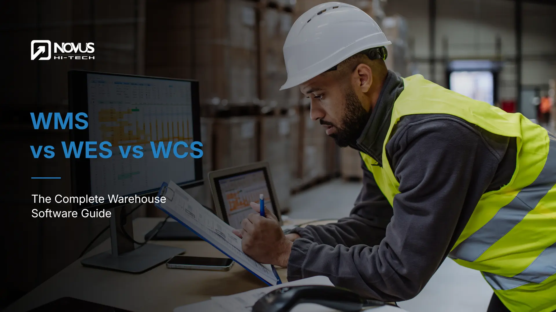 WMS vs WES vs WCS — warehouse software stack layers explained with physical AI orchestration