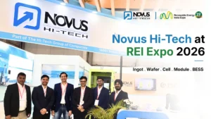 Novus Hi-Tech Puts Physical AI to Work for India’s Solar and Battery Storage Factories at Renewable Energy India Expo 2026